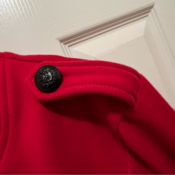 Mossimo double breasted utility jacket, large, red - Picture 3 of 6